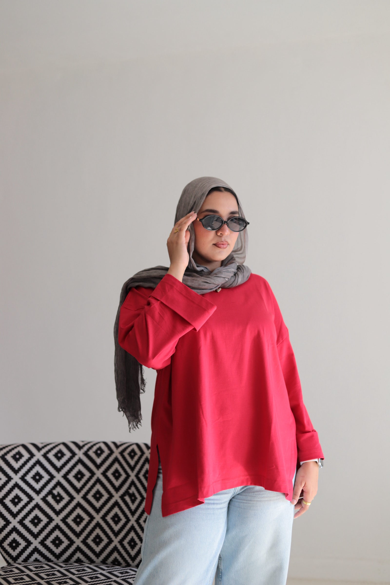 Red t-shirt