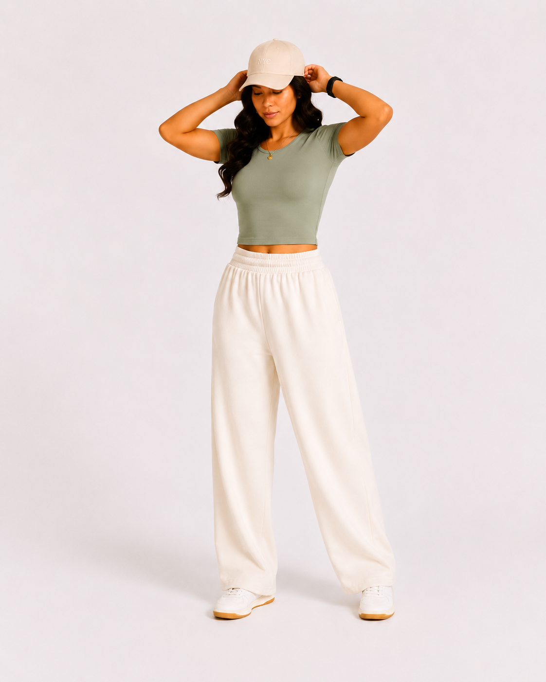 White Sweatpant