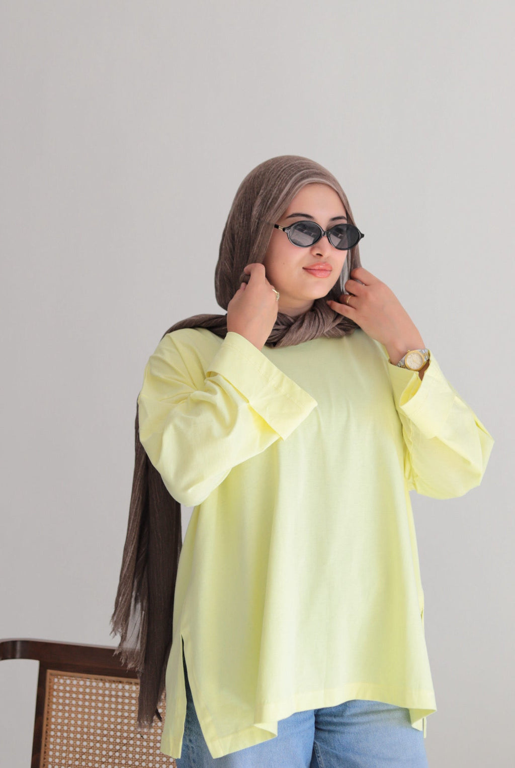 Butter yellow t-shirt