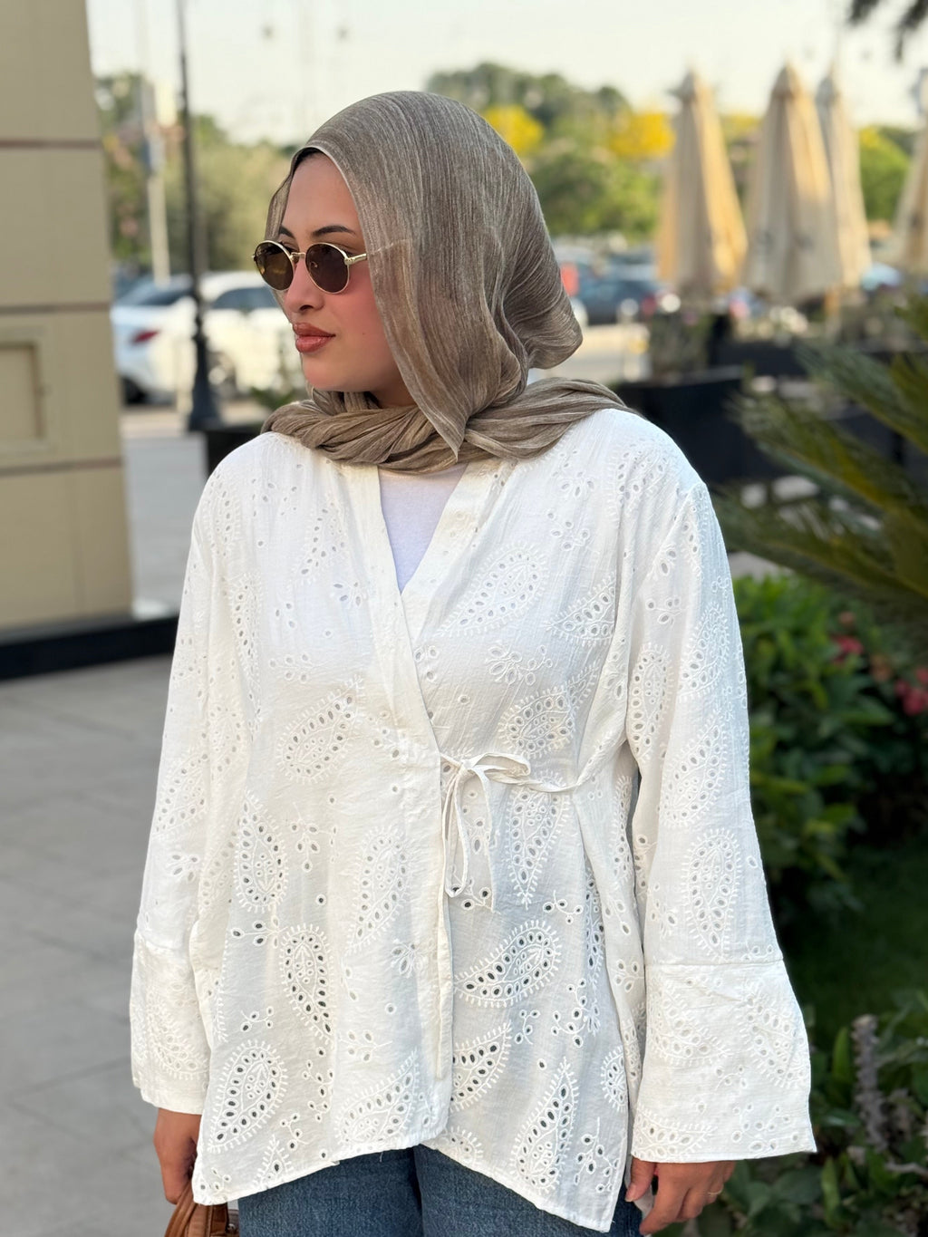 White blouse
