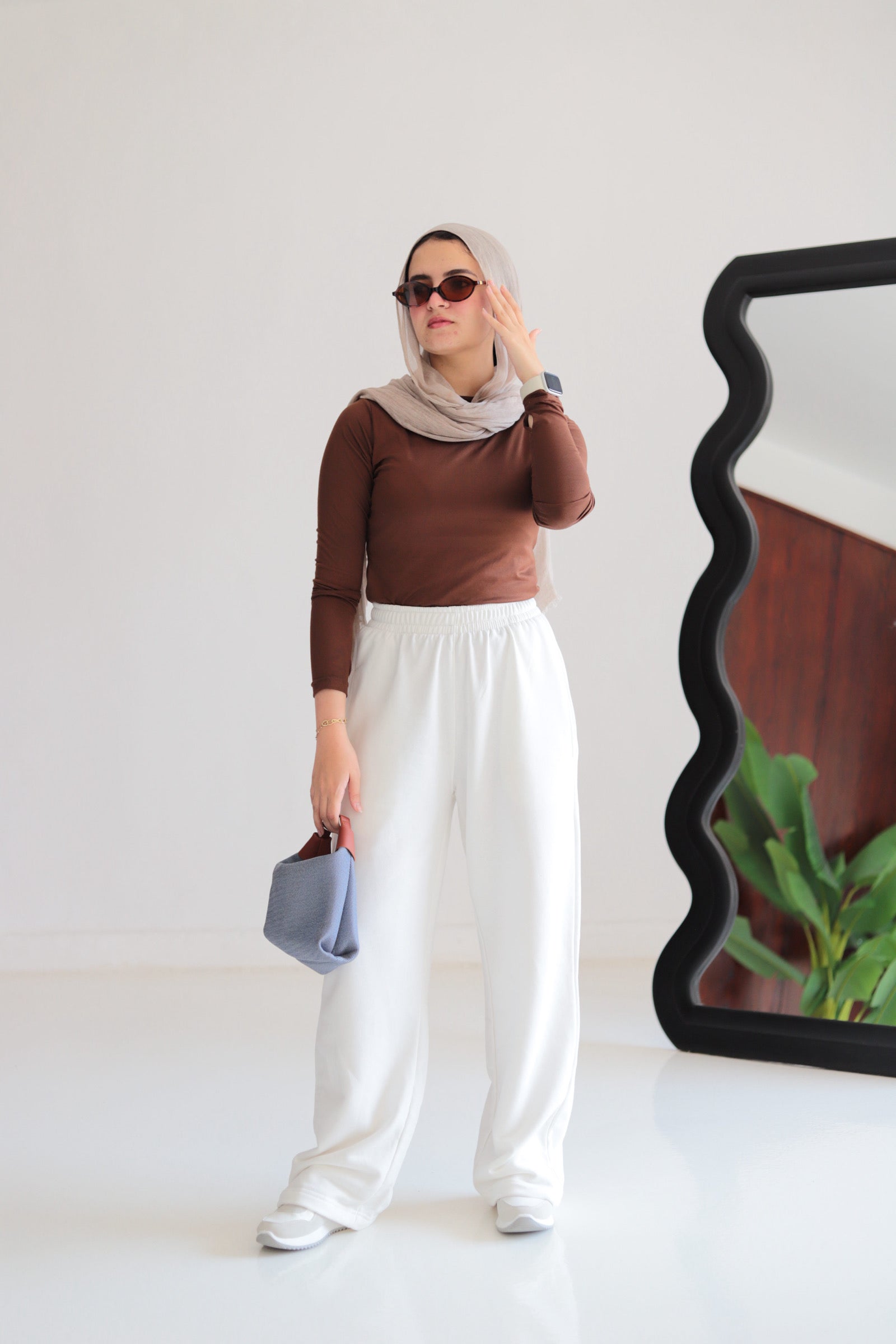 White Sweatpant