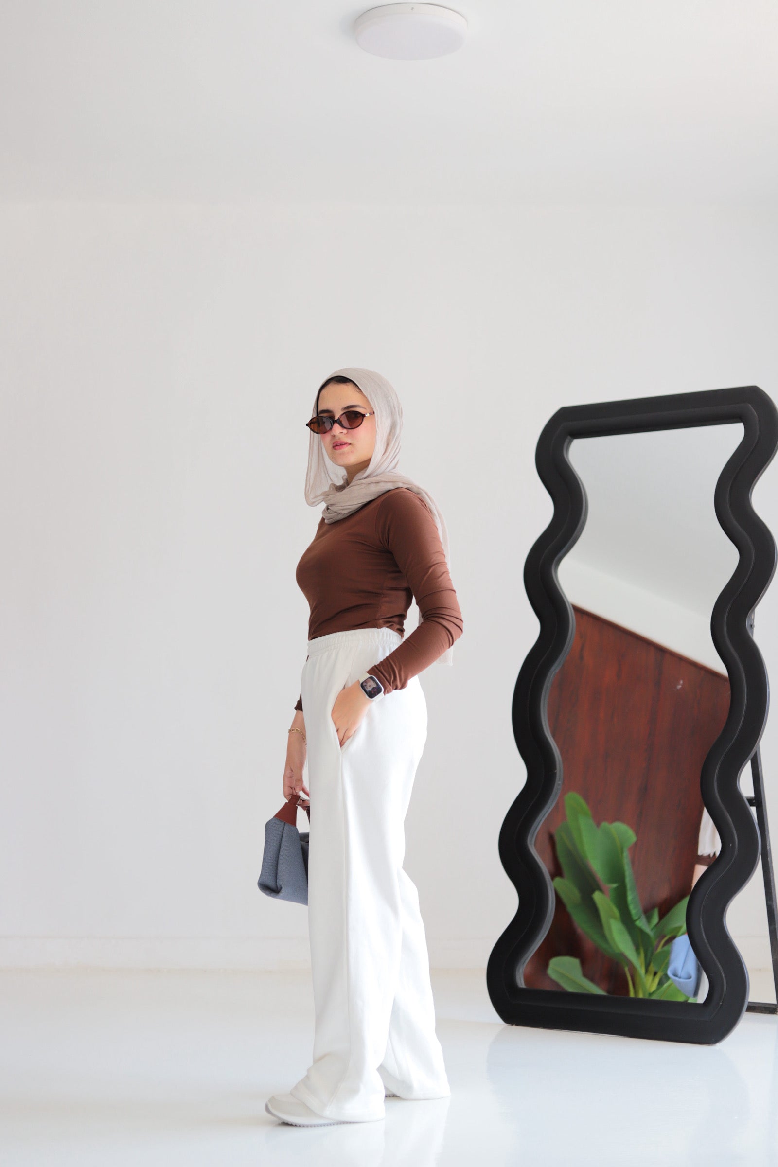 White Sweatpant