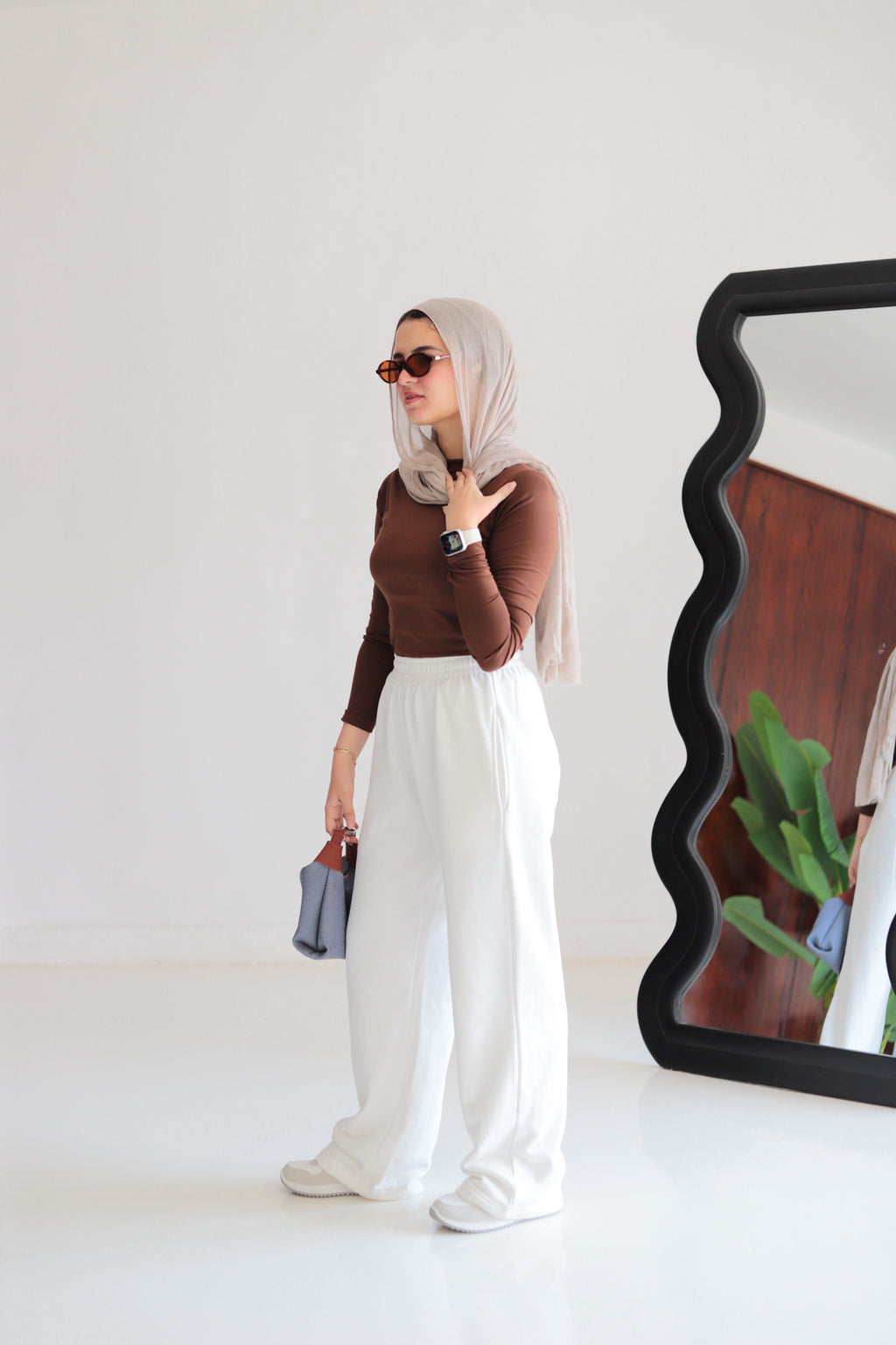 White Sweatpant