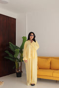Butter yellow fluffy set