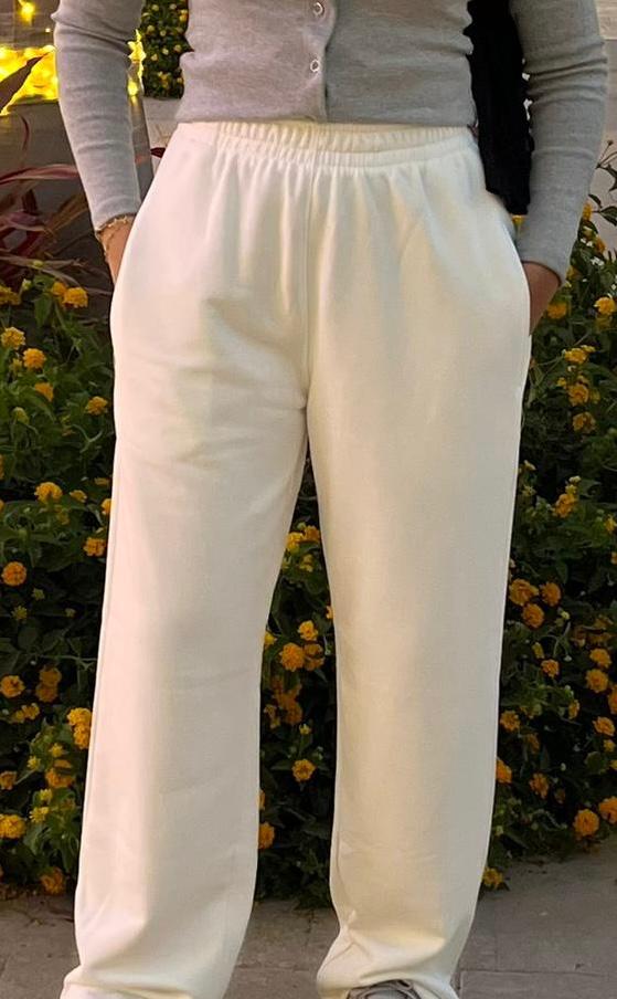 White Sweatpant